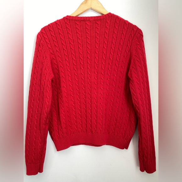 Lauren Ralph Lauren Crewneck Cable Knit 100% Cotton
Womens Jumper Sweater Sz XL - Picture 2 of 11
